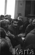 Początek lutego 1981, Ustrzyki Dolne, Polska.
Siedziba NSZZ 