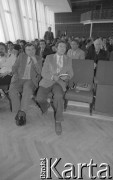 1981, Polska.
Zjazd NSZZ RI 