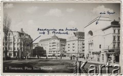 16.11.1941, Timisoara, Rumunia.
Polscy uchodźcy w Rumunii podczas II wojny światowej. Kartka pocztowa wysłana przez Stanisława Wisłockiego z Rumunii do Haliny Wisłockiej z Rzeszowa [via Niemcy].
Fot. zbiory Ośrodka KARTA, udostępnił Tadeusz Deszkiewicz