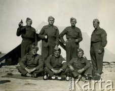 1943, Irak.
Żołnierze Armii Polskiej na Wschodzie.
Fot. NN, zbiory Ośrodka KARTA, Pogotowie Archiwalne [PAF_009], udostępniła Barbara Raszczyk