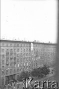 Wrzesień 1988, Warszawa, Polska.
Ulica Grójecka . Akcja transparentowo - ulotkowa. Transparent o treści: 