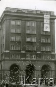 10.11.1987, Warszawa, Polska.
Akcja transparentowo - ulotkowa Grup Oporu Solidarni w rocznicę uzyskania niepodległości. Na transparencie napis: 