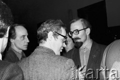 24.10.1980, Warszawa, Polska..
Sąd Wojewódzki, rozprawa sądowa w sprawie rejestracji Niezależnego Samorządnego Związku Zawodowego 