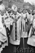 24.09.1981, Warszawa, Polska..
Prymas Józef Glemp w dniu ingresu.
Fot. NN, zbiory Ośrodka KARTA, udostępnił Krzysztof Frydrych.