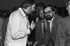 Październik 1981, Gdańsk, Polska..
Obrady I Krajowego Zjazdu Delegatów NSZZ 
