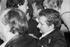 Październik 1981, Gdańsk, Polska..
Obrady I Krajowego Zjazdu Delegatów NSZZ 