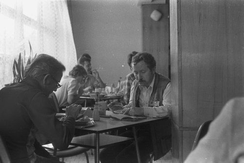 Październik 1981, Gdańsk, Polska..
Obrady I Krajowego Zjazdu Delegatów NSZZ 