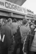 1.10.1981, Gdańsk, Polska..
Obrady I Krajowego Zjazdu Delegatów NSZZ 
