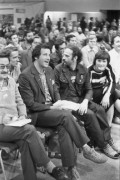 1.10.1981, Gdańsk, Polska..
Obrady I Krajowego Zjazdu Delegatów NSZZ 