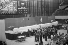 7.10.1981, Gdańsk, Polska..
Ostatni dzień I Krajowego Zjazdu Delegatów NSZZ 
