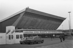 7.10.1981, Gdańsk, Polska..
Obrady I Krajowego Zjazdu Delegatów NSZZ 