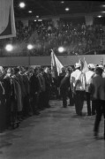 7.10.1981, Gdańsk, Polska..
Obrady I Krajowego Zjazdu Delegatów NSZZ 