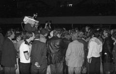 Wrzesień lub październik 1981, Gdańsk, Polska..
Obrady I Krajowego Zjazdu Delegatów NSZZ 