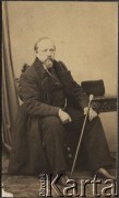 1870-1880, brak miejsca.
Feliks Żukotyński, brat Joanny później po mężu Podwińskiej.
Fot. NN, zbiory Ośrodka KARTA, udostępniła Joanna Majewska