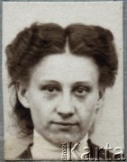 Ok. 1910, brak miejsca.
Zofia Borysowicz z domu Klukowska (1878-1920), siostra Zygmunta Klukowskiego, żona Konstantego Borysowicza.
Fot. NN, zbiory Ośrodka KARTA, udostępniła Joanna Majewska