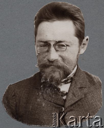 Ok. 1910, brak miejsca.
Konstanty Borysowicz, mąż Zofii z Klukowskich, ukończył medycynę na uniwersytecie w Moskwie, następnie osiadł na Podolu w Żwańczyku, gdzie pracował w szpitalu.
Fot. NN, zbiory Ośrodka KARTA, udostępniła Joanna Majewska