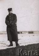 1931, Kalisz, woj. Łódź, Polska.
Jan Klukowski (1904-1944, syn Eufrozyny i Juliana Klukowskich, bratanek Zygmunta Klukowskiego) w mundurze żołnierza Wojska Polskiego.
Fot. NN, zbiory Ośrodka KARTA, udostępniła Joanna Majewska