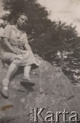 1936, Zawoja, pow. Wadowice, woj. Kraków, Polska.
Zofia Karolak (1902-1944), z domu Klukowska, córka Eufrozyny i Juliana Klukowskiego, żona Antoniego Karolaka.
Fot. NN, zbiory Ośrodka KARTA, udostępniła Joanna Majewska