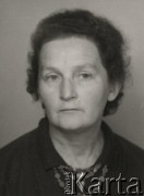Ok. 1970, Polska.
Portret Wacławy Klukowskiej, żony Antoniego Klukowskiego.
Fot. NN, zbiory Ośrodka KARTA, udostępniła Joanna Majewska