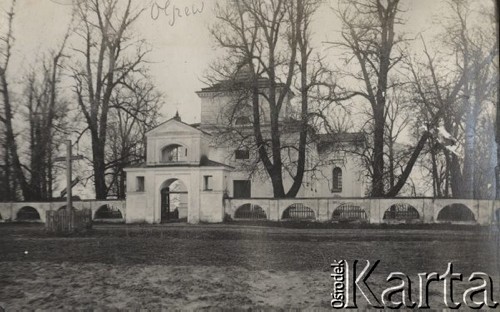 Ok. 1930, Olszewo, Polska.
Kościół grekokatolicki.
Fot. Feliks Drozdowski, zbiory Ośrodka KARTA, Pogotowie Archiwalne [PAF_050], udostępnił Krzysztof Drozdowski