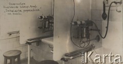 1930-1934, Inowrocław, woj. Poznań, Polska.
Uzdrowisko Ubezpieczalni Krajowej, urządzenia służące do inhalacji.
Fot. Droszcz, zbiory Ośrodka KARTA, Pogotowie Archiwalne [PAF_050], udostęnił Krzysztof Drozdowski