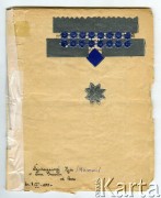 19.09-16.11.1939, Polska.
Dziennik pisany przez Barbarę Majewską podczas ucieczki rodziny przed bolszewikami po 17 września 1939 i podarowany matce - Marii Majewskiej, z okazji imienin w grudniu 1940 r.
Fot. zbiory Ośrodka KARTA, udostępniła Barbara Majewska-Luft