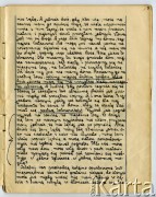 19.09-16.11.1939, Polska.
Dziennik pisany przez Barbarę Majewską podczas ucieczki rodziny przed bolszewikami po 17 września 1939 i podarowany matce - Marii Majewskiej, z okazji imienin w grudniu 1940 r.
Fot. zbiory Ośrodka KARTA, udostępniła Barbara Majewska-Luft