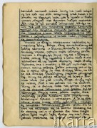 19.09-16.11.1939, Polska.
Dziennik pisany przez Barbarę Majewską podczas ucieczki rodziny przed bolszewikami po 17 września 1939 i podarowany matce - Marii Majewskiej, z okazji imienin w grudniu 1940 r.
Fot. zbiory Ośrodka KARTA, udostępniła Barbara Majewska-Luft