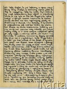 19.09-16.11.1939, Polska.
Dziennik pisany przez Barbarę Majewską podczas ucieczki rodziny przed bolszewikami po 17 września 1939 i podarowany matce - Marii Majewskiej, z okazji imienin w grudniu 1940 r.
Fot. zbiory Ośrodka KARTA, udostępniła Barbara Majewska-Luft