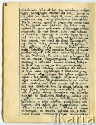19.09-16.11.1939, Polska.
Dziennik pisany przez Barbarę Majewską podczas ucieczki rodziny przed bolszewikami po 17 września 1939 i podarowany matce - Marii Majewskiej, z okazji imienin w grudniu 1940 r.
Fot. zbiory Ośrodka KARTA, udostępniła Barbara Majewska-Luft