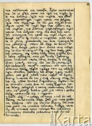 19.09-16.11.1939, Polska.
Dziennik pisany przez Barbarę Majewską podczas ucieczki rodziny przed bolszewikami po 17 września 1939 i podarowany matce - Marii Majewskiej, z okazji imienin w grudniu 1940 r.
Fot. zbiory Ośrodka KARTA, udostępniła Barbara Majewska-Luft