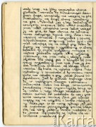 19.09-16.11.1939, Polska.
Dziennik pisany przez Barbarę Majewską podczas ucieczki rodziny przed bolszewikami po 17 września 1939 i podarowany matce - Marii Majewskiej, z okazji imienin w grudniu 1940 r.
Fot. zbiory Ośrodka KARTA, udostępniła Barbara Majewska-Luft