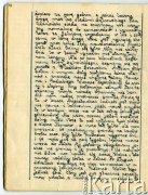 19.09-16.11.1939, Polska.
Dziennik pisany przez Barbarę Majewską podczas ucieczki rodziny przed bolszewikami po 17 września 1939 i podarowany matce - Marii Majewskiej, z okazji imienin w grudniu 1940 r.
Fot. zbiory Ośrodka KARTA, udostępniła Barbara Majewska-Luft