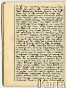 19.09-16.11.1939, Polska.
Dziennik pisany przez Barbarę Majewską podczas ucieczki rodziny przed bolszewikami po 17 września 1939 i podarowany matce - Marii Majewskiej, z okazji imienin w grudniu 1940 r.
Fot. zbiory Ośrodka KARTA, udostępniła Barbara Majewska-Luft