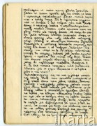 19.09-16.11.1939, Polska.
Dziennik pisany przez Barbarę Majewską podczas ucieczki rodziny przed bolszewikami po 17 września 1939 i podarowany matce - Marii Majewskiej, z okazji imienin w grudniu 1940 r.
Fot. zbiory Ośrodka KARTA, udostępniła Barbara Majewska-Luft