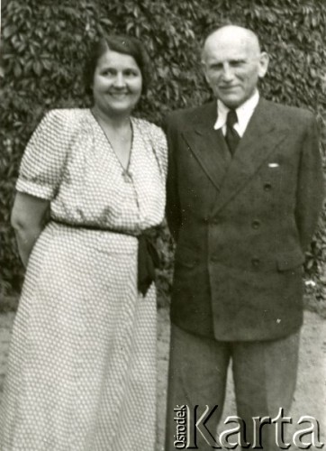 Lata 60-te, Polska.
Maria i Leszek Majewscy, portret.
Fot. NN, zbiory Ośrodka KARTA, kolekcję udostępniła Barbara Majewska-Luft