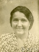 Lata 60-te, Polska.
Maria Majewska, portret.
Fot. NN, zbiory Ośrodka KARTA, kolekcję udostępniła Barbara Majewska-Luft