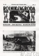 15.01.1939, Warszawa, Polska.
Okładka dwutygodnika 