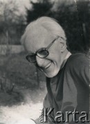 Brak daty, brak miejsca.
Artysta malarz - Józef Czapski, portret. 
Fot. NN, zbiory Ośrodka KARTA, przekazała Agata Niewiarowska

