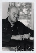 Lata 80-te, Maisons-Laffitte pod Paryżem, Francja.
Gustaw Herling-Grudziński, portret.
Fot. NN, zbiory Ośrodka KARTA, przekazała Agata Niewiarowska