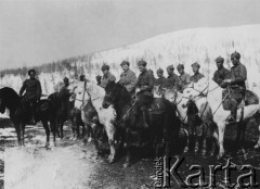 Lata 30-te, Kołyma, ZSRR.
Patrol konny
Fot. NN, zbiory Ośrodka KARTA