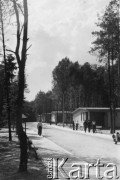 1938-1939, Dęblin, woj. Lublin, Polska.
Teren dęblińskiej szkoły lotniczej.
Fot. NN, album lotnika Tadusza Hojdena udostępniła Marzena Deniszczuk-Czerniecka
 
