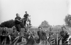 Prawdopodobnie 11.07.1944, okolice Mejszagoły, pow. Wileńsko-Trocki.
Oddział partyzancki Bazy z Kedywu Komendy Okręgu Wileńskiego AK w czasie akcji 