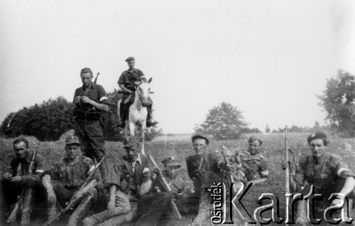 Prawdopodobnie 11.07.1944, okolice Mejszagoły, pow. Wileńsko-Trocki.
Oddział partyzancki Bazy z Kedywu Komendy Okręgu Wileńskiego AK w czasie akcji 