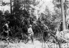 Prawdopodobnie 11.07.1944, okolice Mejszagoły, pow. Wileńsko-Trocki.
Oddział partyzancki Bazy z Kedywu Komendy Okręgu Wileńskiego AK w czasie akcji 