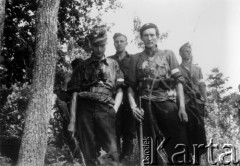Prawdopodobnie 11.07.1944, okolice Mejszagoły, pow. Wileńsko-Trocki.
Oddział partyzancki Bazy z Kedywu Komendy Okręgu Wileńskiego AK w czasie akcji 