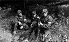 14.07.1944, Ciechanowiszki, pow. Wileńsko-Trocki.
Oddział partyzancki Bazy z Kedywu Komendy Okręgu Wileńskiego AK w czasie akcji 