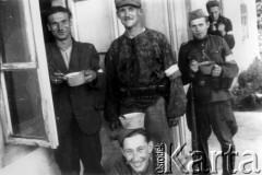 14.07.1944, Ciechanowiszki, pow. Wileńsko-Trocki.
Oddział partyzancki Bazy z Kedywu Komendy Okręgu Wileńskiego AK w czasie akcji 