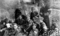14.07.1944, Ciechanowiszki, pow. Wileńsko-Trocki.
Oddział partyzancki Bazy z Kedywu Komendy Okręgu Wileńskiego AK w czasie akcji 