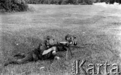 14.07.1944, Ciechanowiszki, pow. Wileńsko-Trocki.
Oddział partyzancki Bazy z Kedywu Komendy Okręgu Wileńskiego AK w czasie akcji 